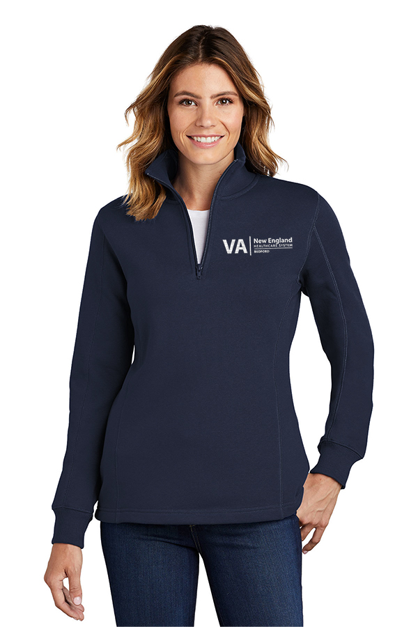 Ladies 1/4-Zip Sweatshirt