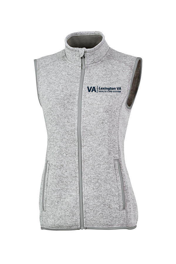 Women's Heathered Fleece Vest
